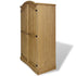 Maison Madeleine -  Wardrobe Mexican Pine Corona Range 2 Doors